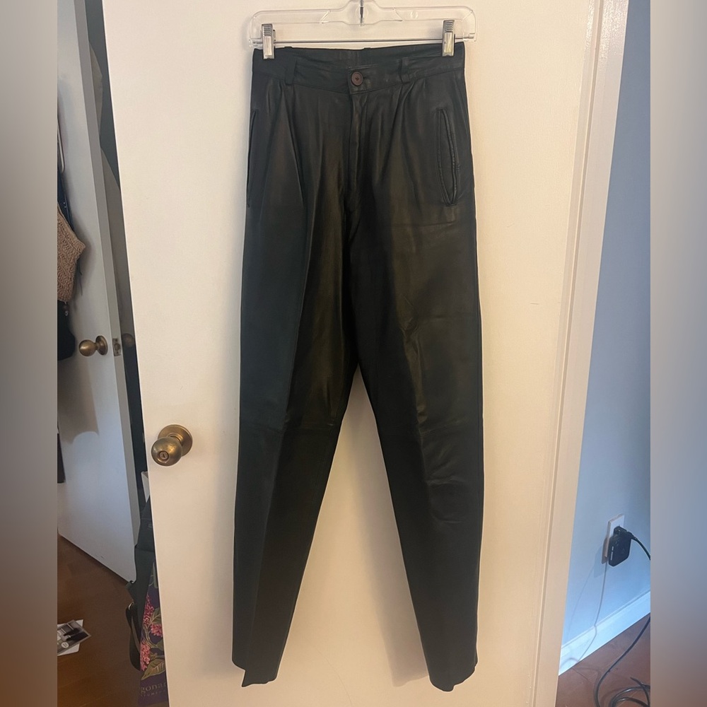 1980s Modissa Leather Pants